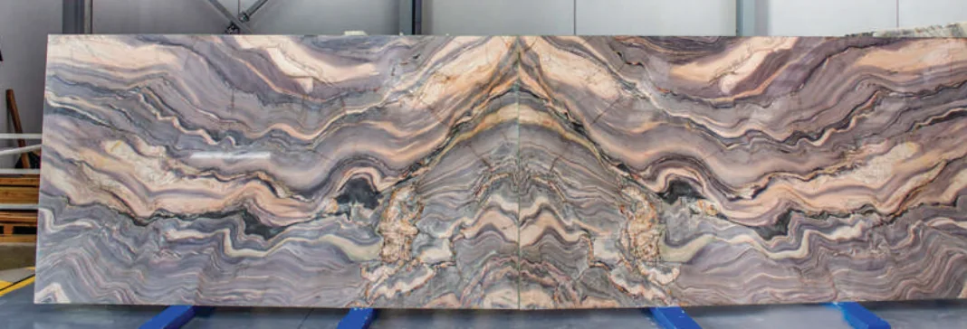 Natural stone slab: Fusion