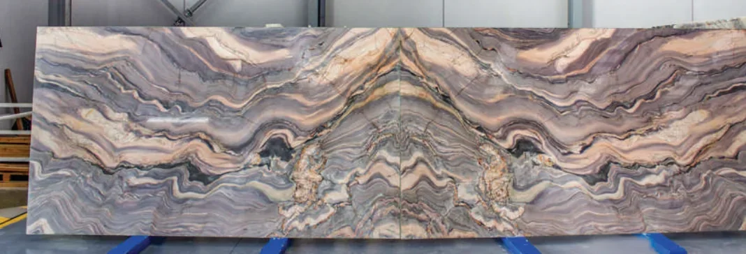 Natural stone slab: Fusion