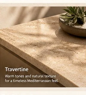 Light warm-toned stone — visual concept
