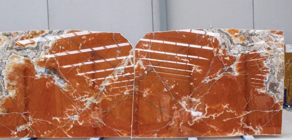 Natural stone slab: Coca Cola Onyx