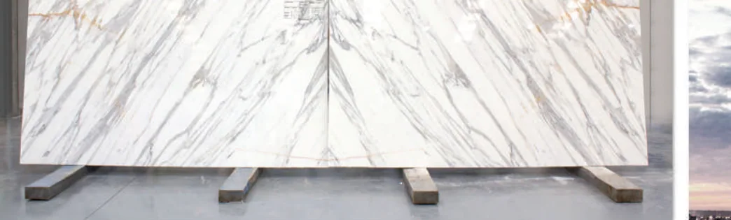 Natural stone slab: Statuario