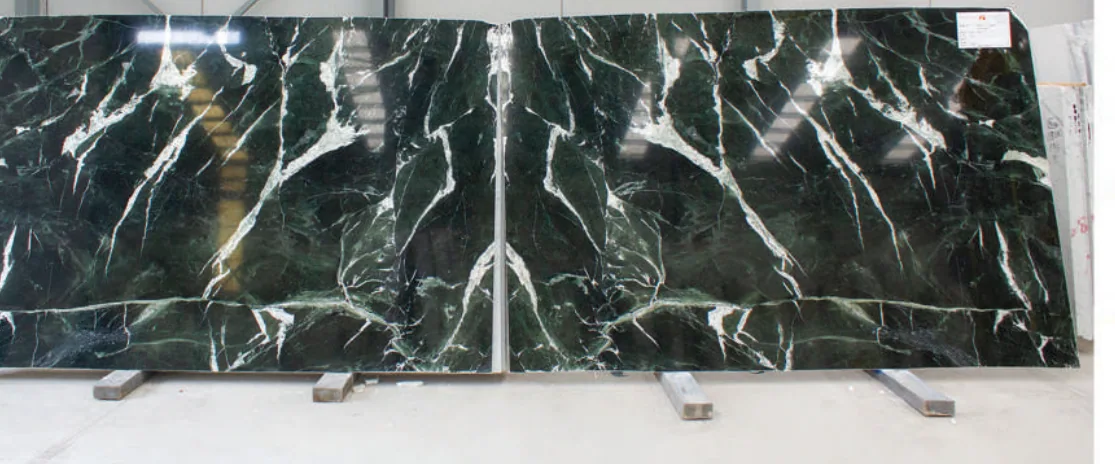 Natural stone slab: Veria Green
